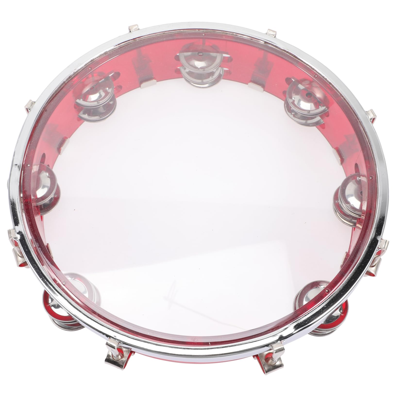 ERINGOGO Juguetes de Pandereta Musical para Fiestas Instrumento de Percusión para Adultos Pandereta de Mano Discos de Karaoke Colorido Animar Eventos