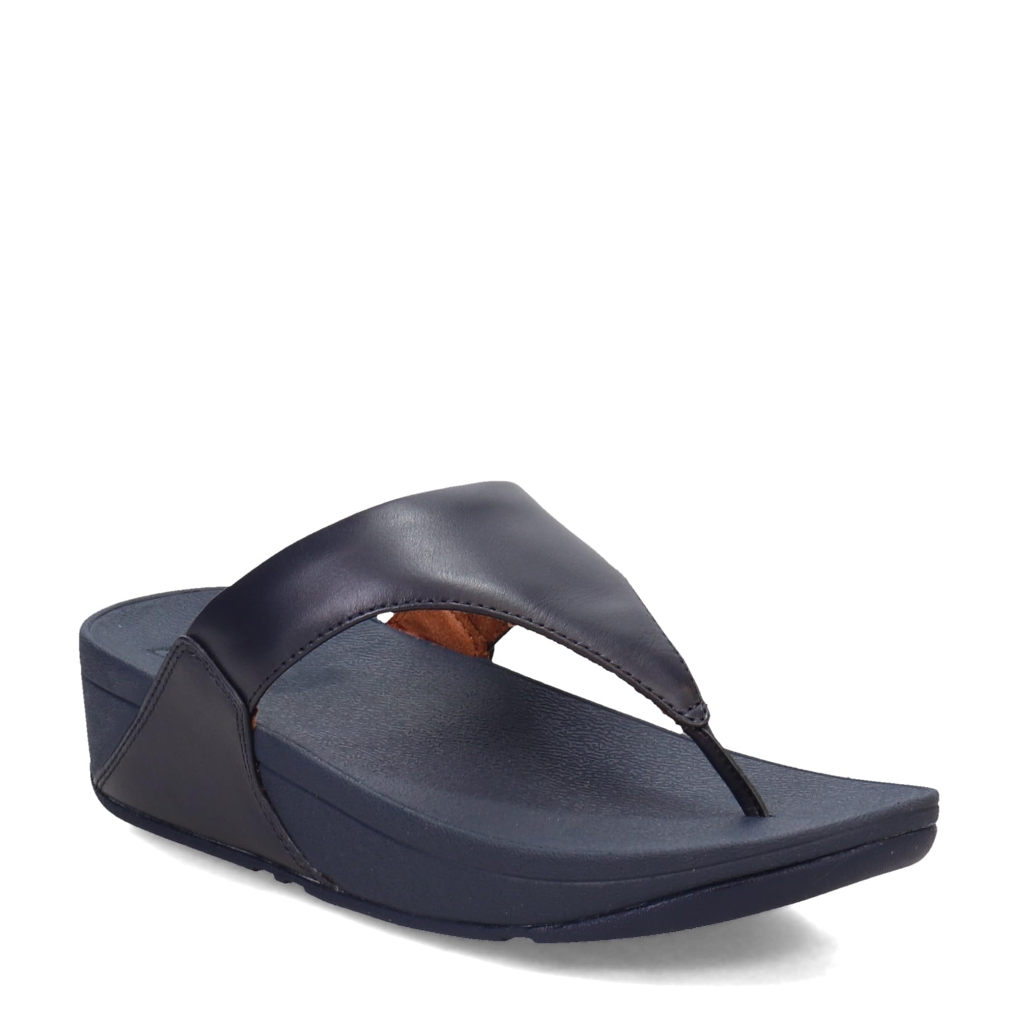 FitFlop I88A15-065 LULU Leather Toepost Deepest Blue US08.5