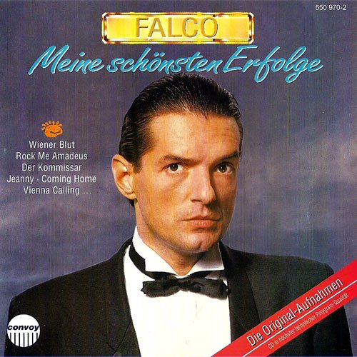 Best of Falco (CD, 12 Tracks) the sound of musik, coming home