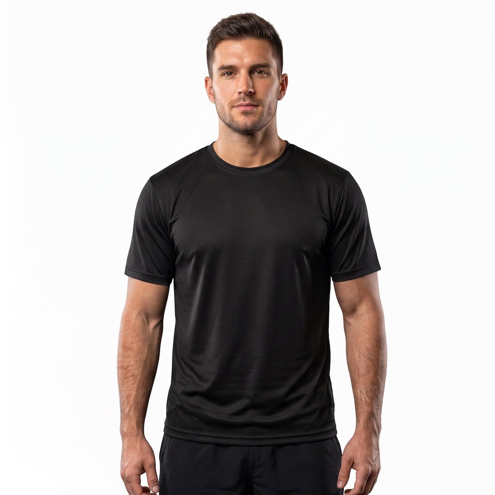 Toro Activa 3/5 Pack Mens Active T-Shirts Quick Dry Short Sleeve Tops Moisture Wicking Athletic Running Workout Shirts