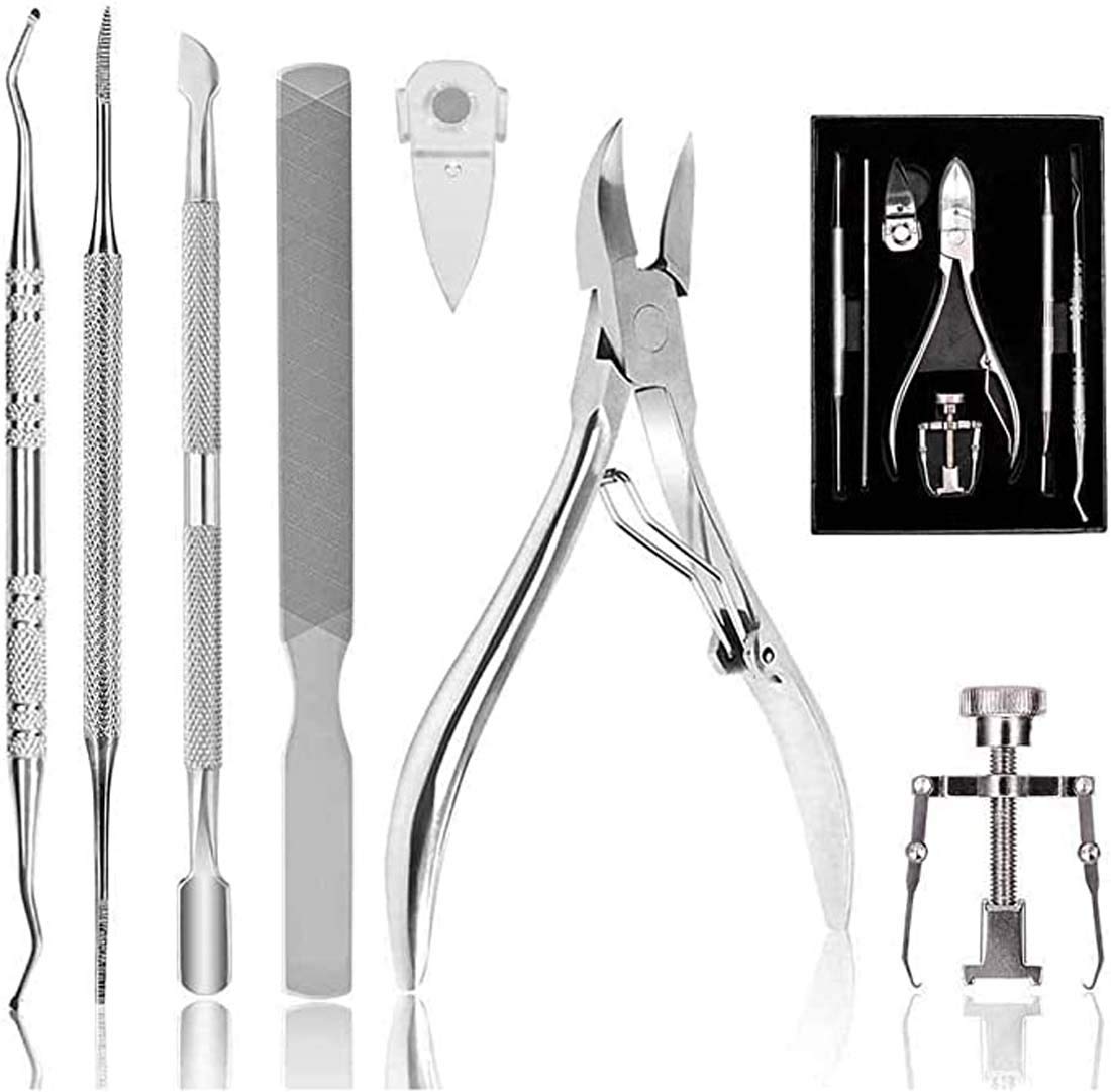 Buy ELECDON Toenail Clippers Set 7Pcs, Staineless Steel Ingrown Toenail
