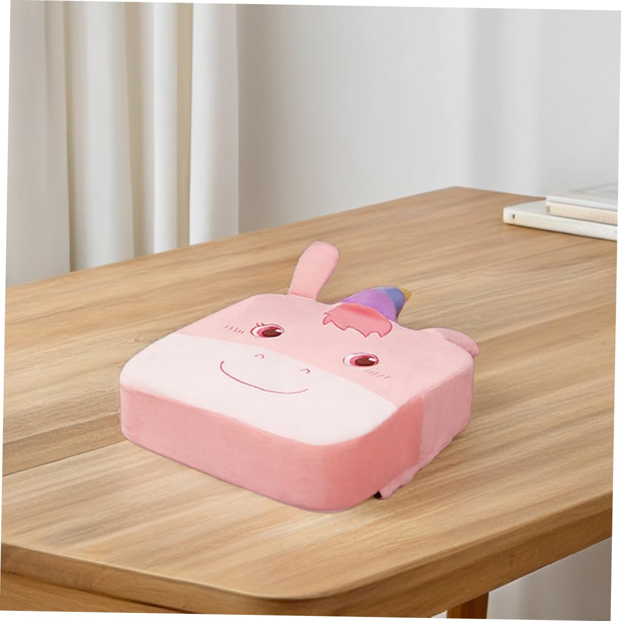 iplusmile Cuscino Rialzo Sedia Spessore Antiscivolo per da Pranzo e Studio Portatile Lavabile Supporto Ergonomico per Altezza e