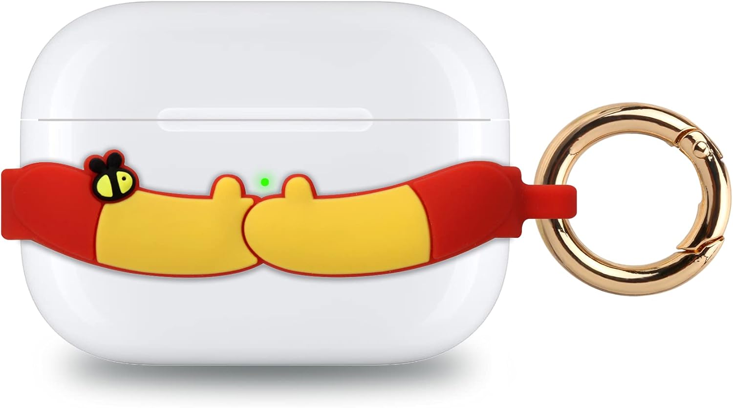 Premium Style PG-DAPPSB04POO Silicone Band for AirPods Pro [Winnie The Pooh]