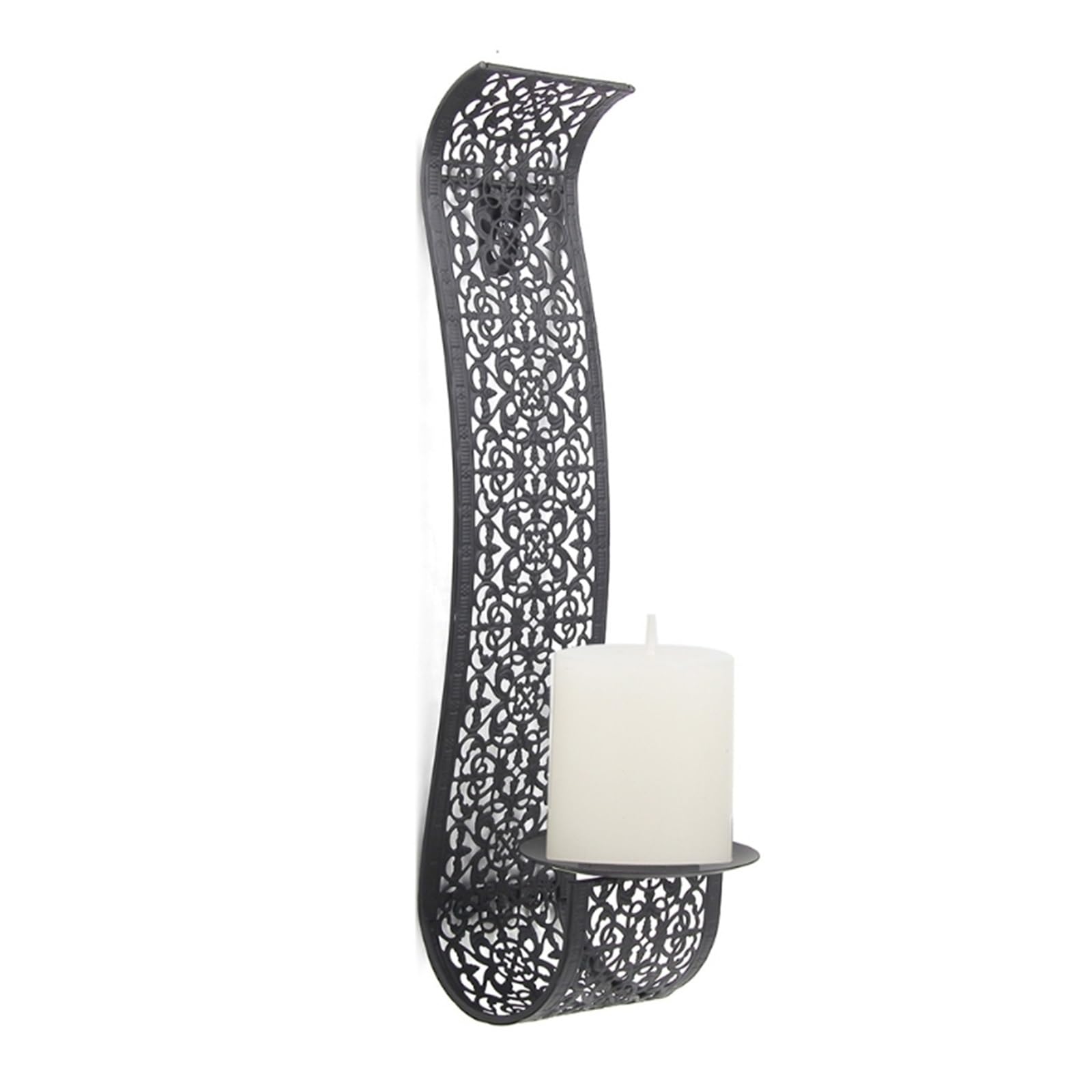 Wandkerzenständer 2 stücke Einfache Wand Lampe Kerzenhalter Wohnzimmer Badezimmer Dekoration Kreative Schmiedeeisen Wand Kerzenhalter Für Badezimmer