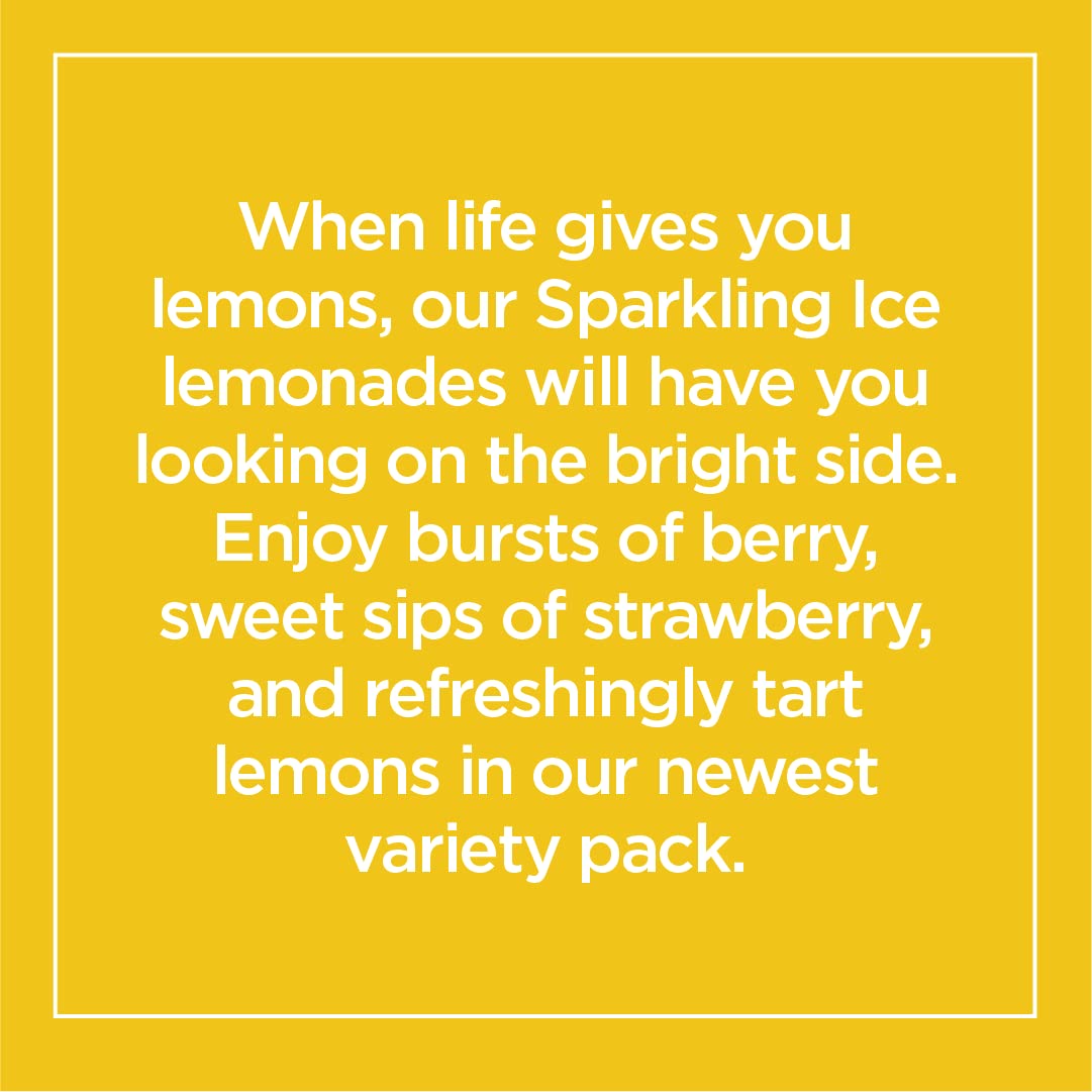 Sparkling Ice Lemonade Variety Pack, Flavored Sparkling Water, Zero Sugar, with Vitamins and Antioxidants, 17 fl oz, 12 count (Berry Lemonade, Classic Lemonade, Strawberry Lemonade)