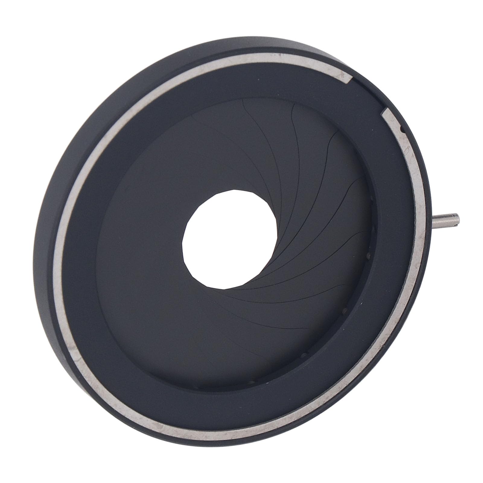 Diaframma a Iride Regolabile in Lega di Alluminio Antiruggine da 244 Mm, Diametro Esterno 60 Mm, Funzionamento Semplice, Diaframma Ad Iride Regolabile per Fotocamere, Adattatore