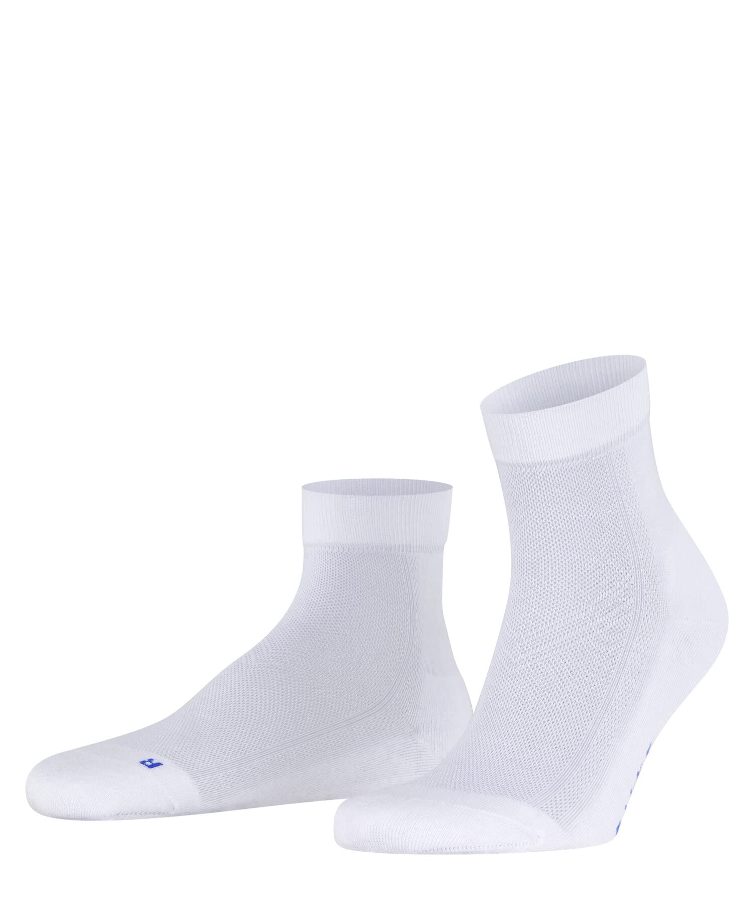 FALKE Unisex Cool Kick Socks, Breathable, White (White 2000), 4-5 (1 Pair)