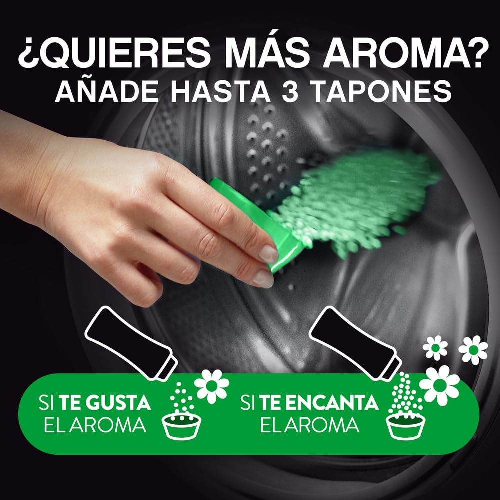 LENOR UNstoppables Perlas de Perfume para la Ropa, 96 Lavados (6 x 195g), Suavizante con Fragancia Ariel, Potenciador de Frescor
