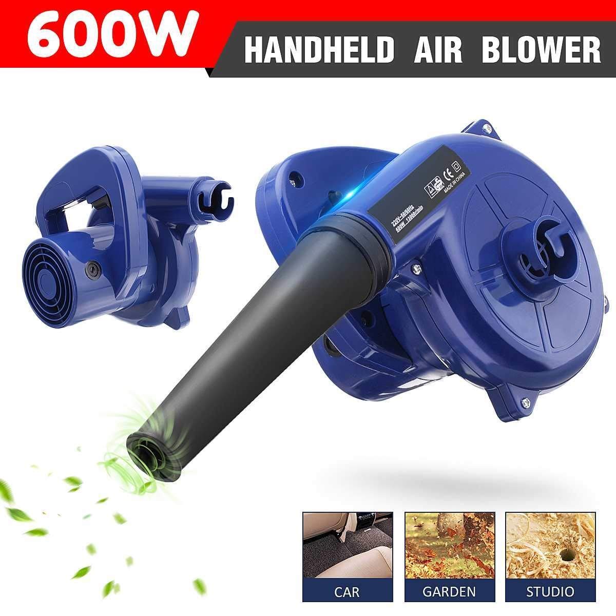 Soffiatore Handheld Air Blower Computer collettore di polveri Fan 600W Elettrico 220V Aspirapolvere Raccolta della Polvere Foglia Blowing Remover