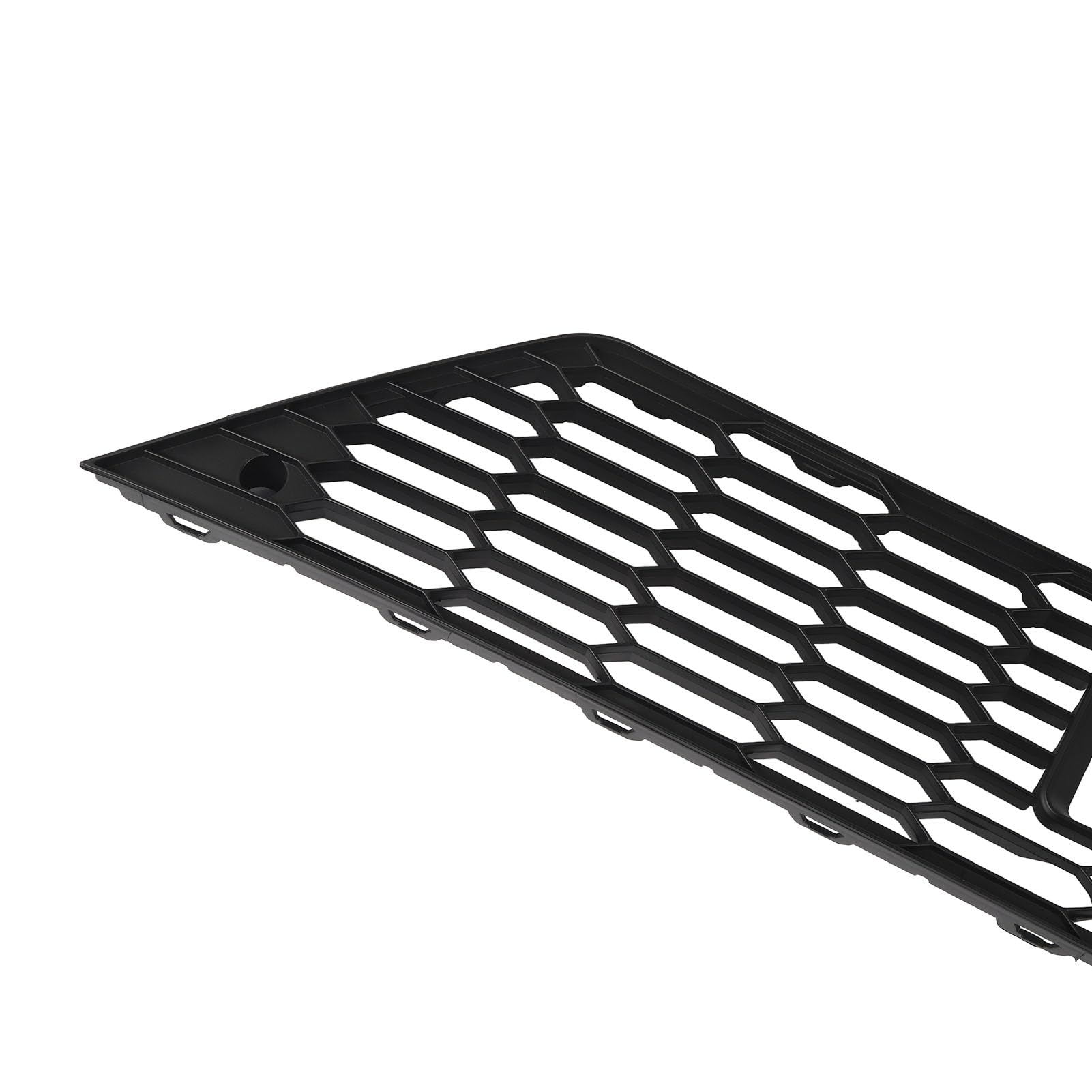Unterer Kühlergrill der Frontsto?stange 5F0853667M Schwarzes ABS-Frontsto?stangenzentrum, rost- und Kratzfestes Mesh-Untergitter für SEAT Leon 5F MK3