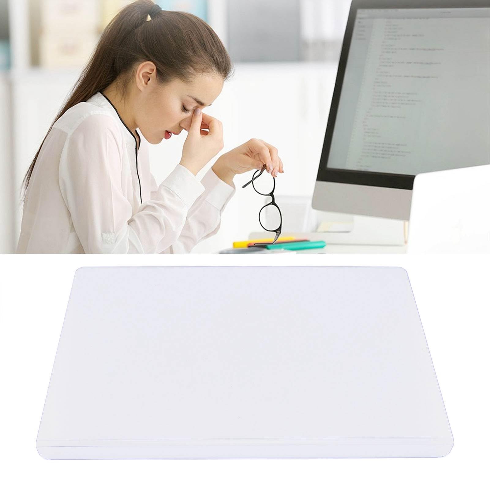 Cryfokt Protector de Pantalla Acrílico con Bloqueo de Luz Azul, Vida útil Prolongada y Fácil de Limpiar, para Usuarios de Pantallas de Computadora (24 pulgadas)