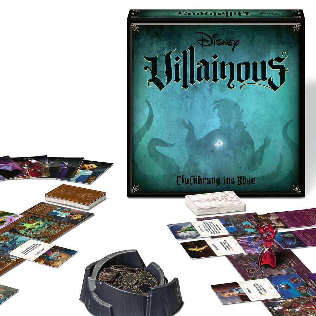 Ravensburger 22687 - Disney Villainous - Introduction to Evil - Versione semplificata del classico per 2-4 giocatori dai 10 anni in su