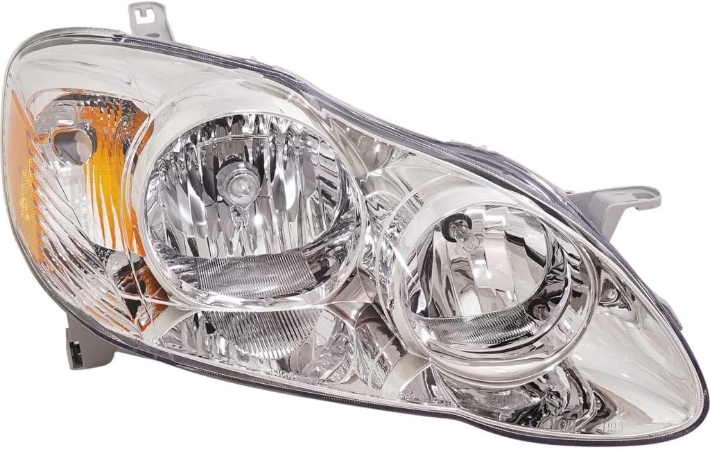 CarLights360: For 2005 2006 2007 2008 Toyota Corolla Headlight Assembly Driver and Passenger SideDOT Certified w/Bulbs - Replaces TO2502160 TO2503160 Vehicle Trim: CE ; LE