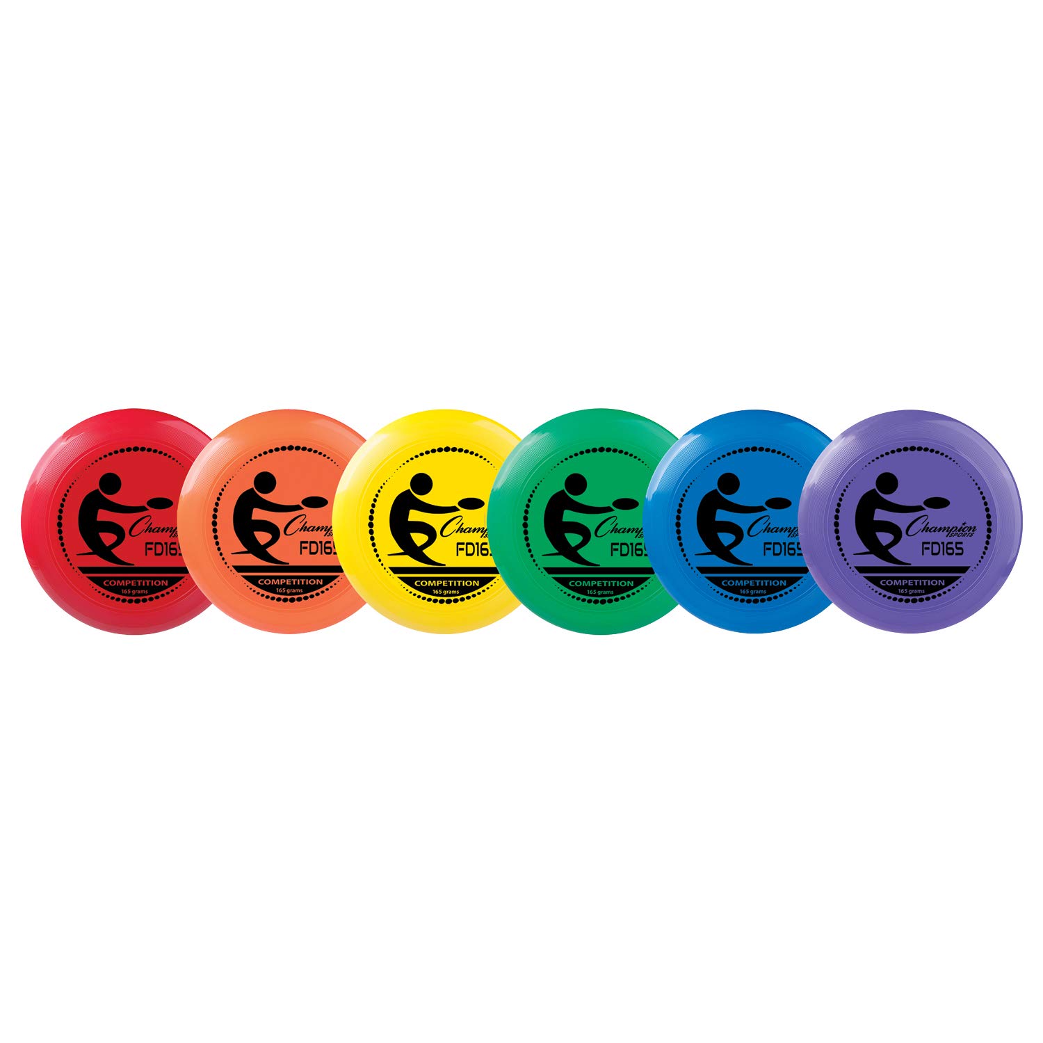 Champion Sports Compeition Flying Discs and Sizes