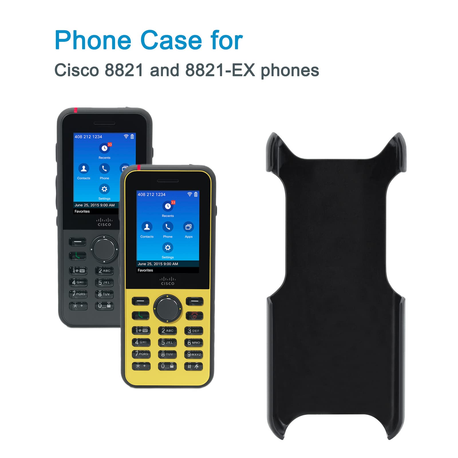 Custodia Per Telefono VoIP IGuerburn Per Cisco 8821 E 8821-EX - Foto 7