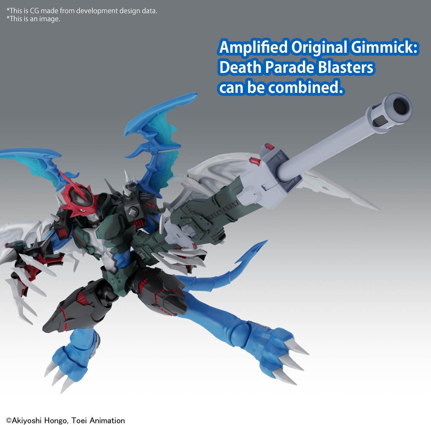 Bandai Hobby - Digimon - (2733962) Paildramon Figure-Rise Standard Amplified Model Kit