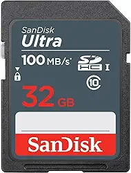 Cartão Memória SDHC 32GB Ultra 100MBs Sandisk