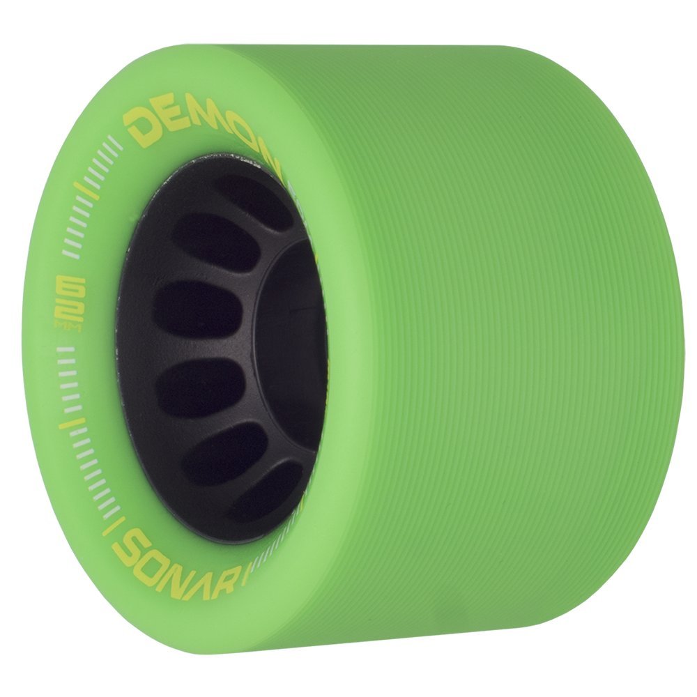 Radar Sonar Demon EDM Wheels 62mm 95a (Set of 4) (Green)
