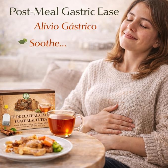 Té de Cuachalalate - 25 Saquitos - Infusión Herbal 100% Natural miniatura 4