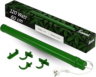 Weedness Grow Heizung 120 Watt 60 cm Lang für Growboxen - Indoor Anbau Grow Heizgebläse Heizstrahler Schnellheizer Sparsam Luftheizung