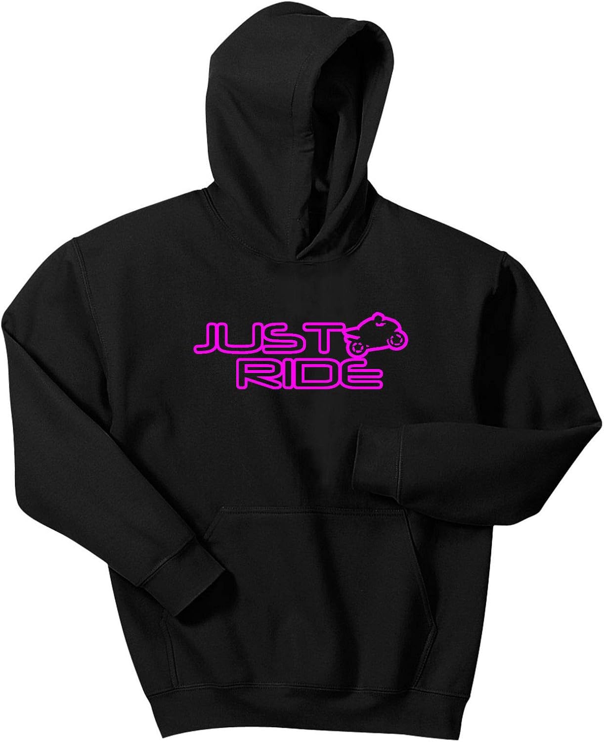 JUST RIDE SUPERBIKE HOODIE SWEAT SHIRT PULLOVER