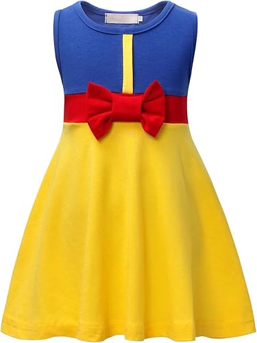 Miniatura 2 de Eledobby Snow White Costume for Girls Princess Dress Up Clothes Halloween Cosplay Outfits Fancy Birthday Party Dresses