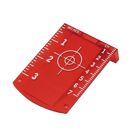 Firecore Laser Target Card Plate for Red Laser Level-FLT20R