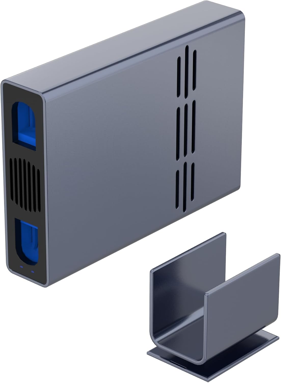 IO CREST 10Gbps Single Bay USB Type-C Enclosure for 2.5" & 3.5" SATA HDD