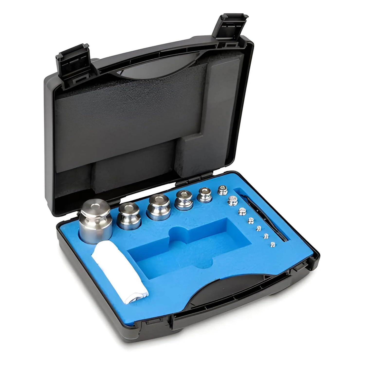 Core - 334 054 - F2 Peso Set 1-500g Acero Inoxidable Feigedreht, en estuche de plástico 334-054