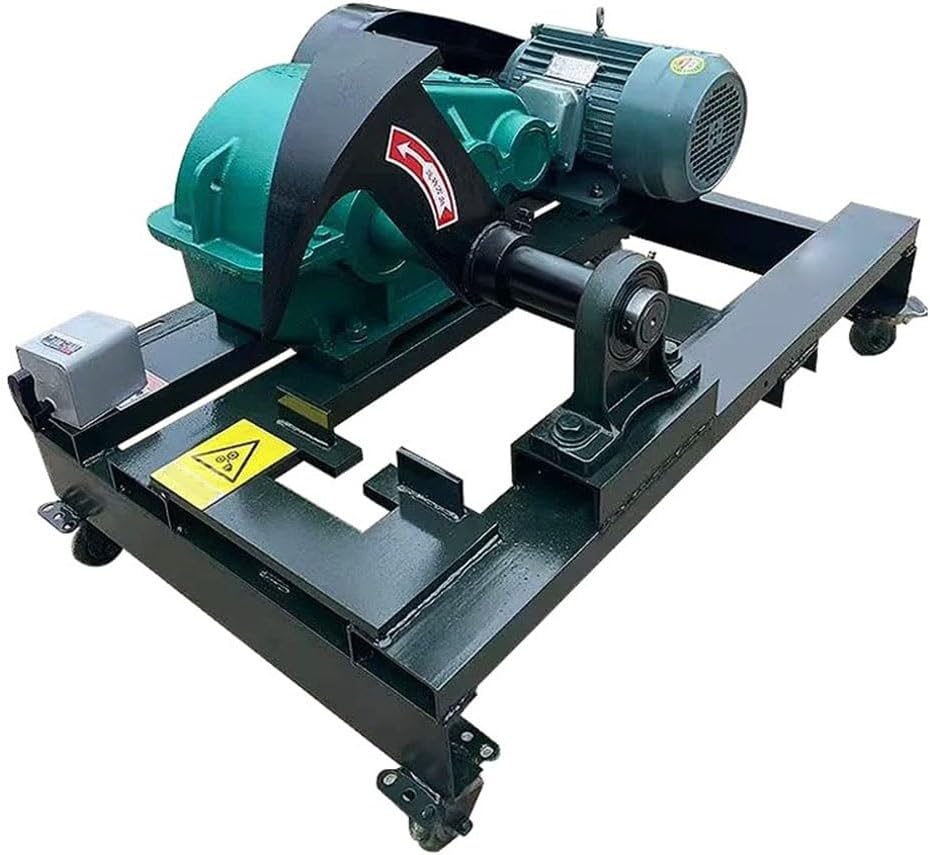 Log Splitter Household Log Splitter Single Cutter Head Dry & Wet Wood Splits Firewood Wheel-Equipped Easy Mobility