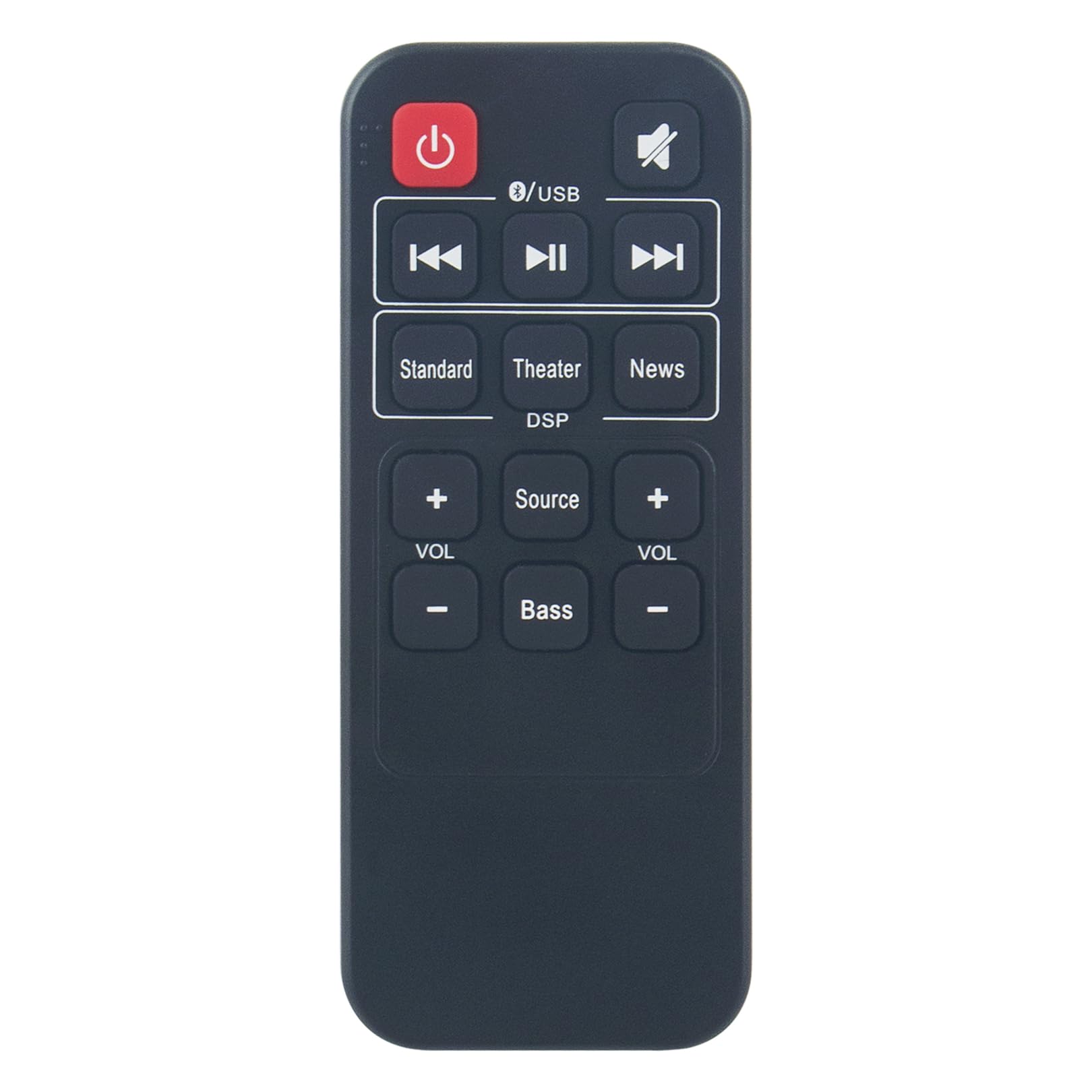Télécommande RMT-HSB318 de remplacement pour barre de son Insignia