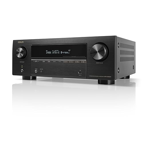 Denon AVR-X3800H 9.4-Channel 105W High-End Receiver