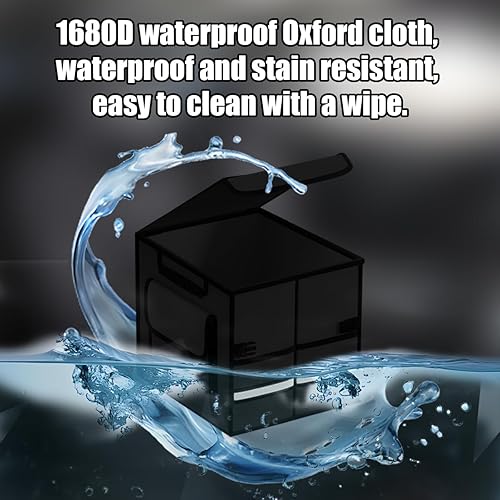 Miniatura 3 de Organizador de maletero de automóvil, organizador plegable de almacenamiento de carga para vehículos con tapa, caja de almacenamiento antideslizante