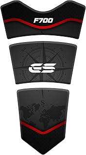 Tankpad Motorrad Draht Muster Tankschutz Polymer für BM.W F 700 GS Nach 2015 F700 Schwarz