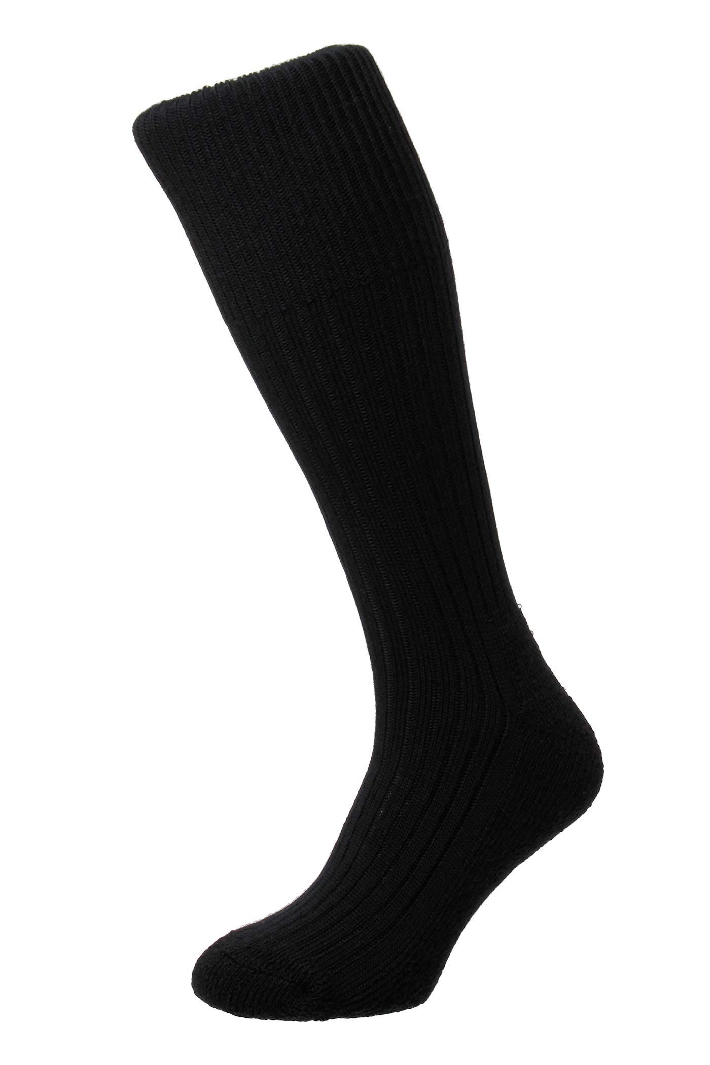 Hduk Mens Socks Men's Black Hj Hall Commando Hj3000 Wool Rich Military Boot Walking Socks/Uk Sizes 3-6, 6-11 And 11-13 / Olive, Airforce, Granary And Navy (Uk 6-11 Eur 39-46, )