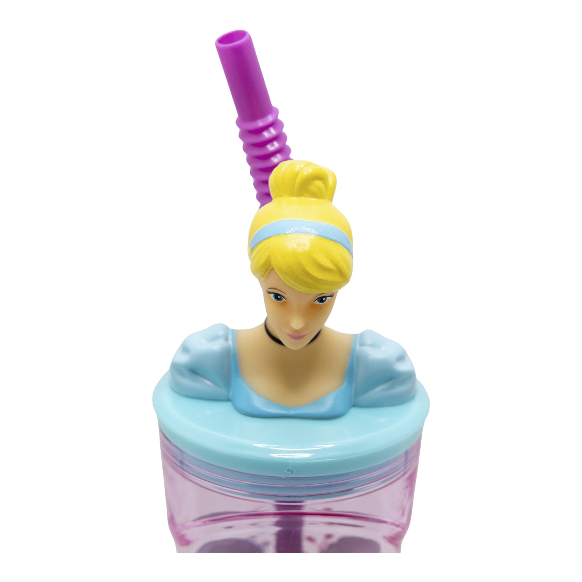 Borraccia Vsco Girl Stor Tazza Per Bambini Riutilizzabile Con Cannuccia E Coperchio Cannucce Plastica - 4