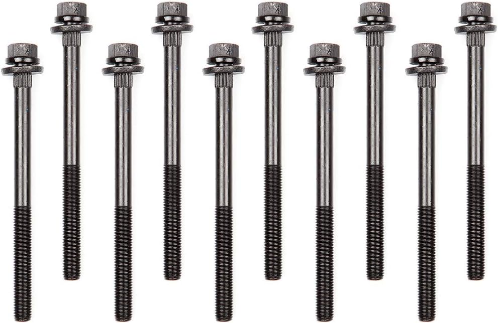 ECCPP Head Bolts Set for1995-2010 for Chrysler PT Cruiser for Dodge for Jeep for Plymouth 2.4L DOHC Engnine Head Gasket Bolt