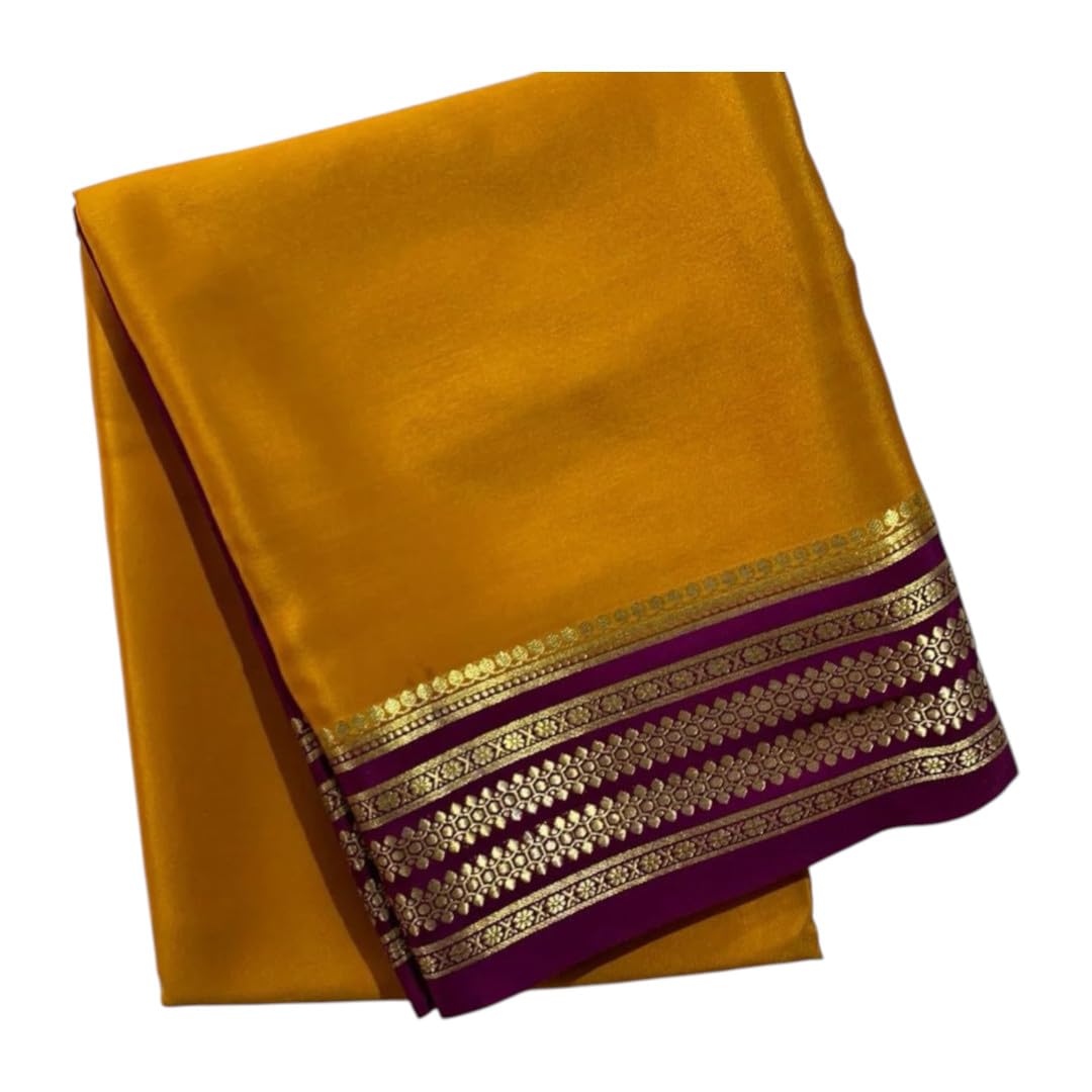luree style Women’s Attractive Cerep Silk Wedding Saree with Rich Zari Border and Unstitched Blouse Piece-picture-21