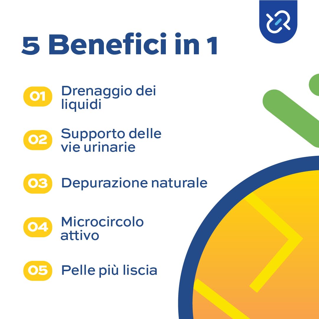 Fast Dren Integratore Bromelina Liquido 500 ml, Drenante Detox con Bromadvance 5000, Equiseto, Orthosiphon, Pilosella, Centella, Betulla e Tarassaco, Gusto Tropical, Senza Glutine e Lattosio