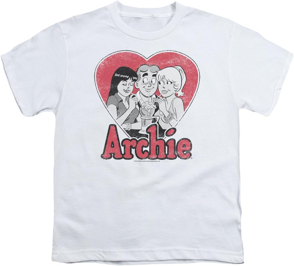Archie Comics Veronica & Betty Milkshake Big Boys T-Shirt Tee