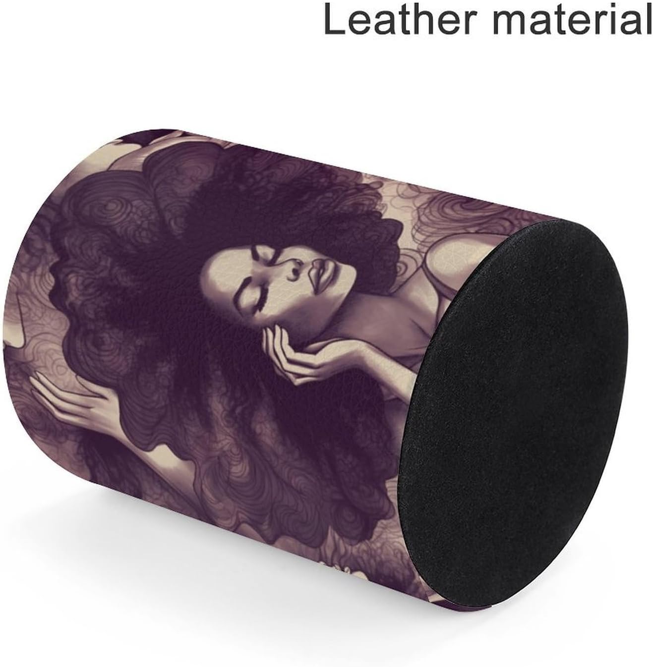 African Hair Black Women Pen Holder Desk Organizer for Office Workspace image 4