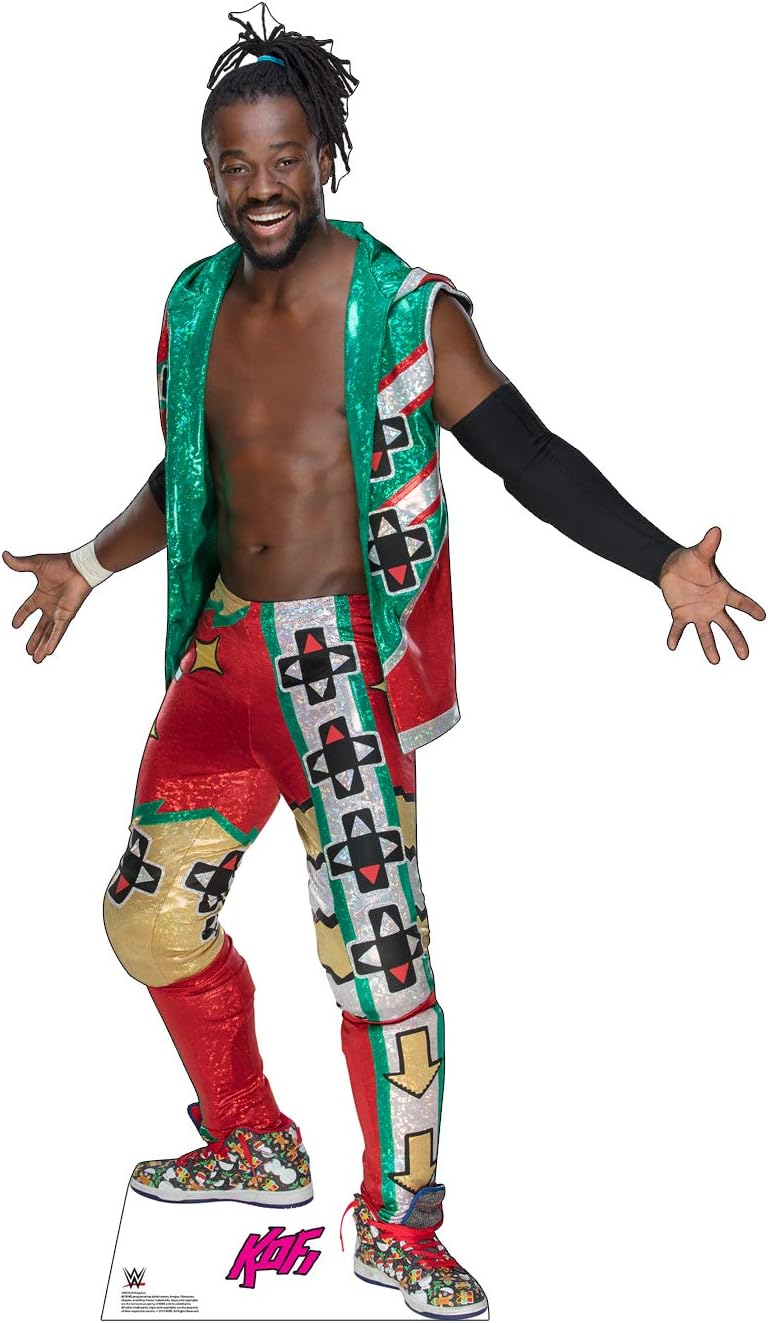 Cardboard People Kofi Kingston Life Size Cardboard Cutout Standup - WWE