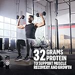 Muscle Milk Genuine Protein Powder, Chocolate, 4.94 Pound, 32 Servings, 32g Protein, 2g Sugar, Calcium, Vitamins A, C & D, NSF Certified for Sport, Energizing Snack, Packaging May Vary - Image 2