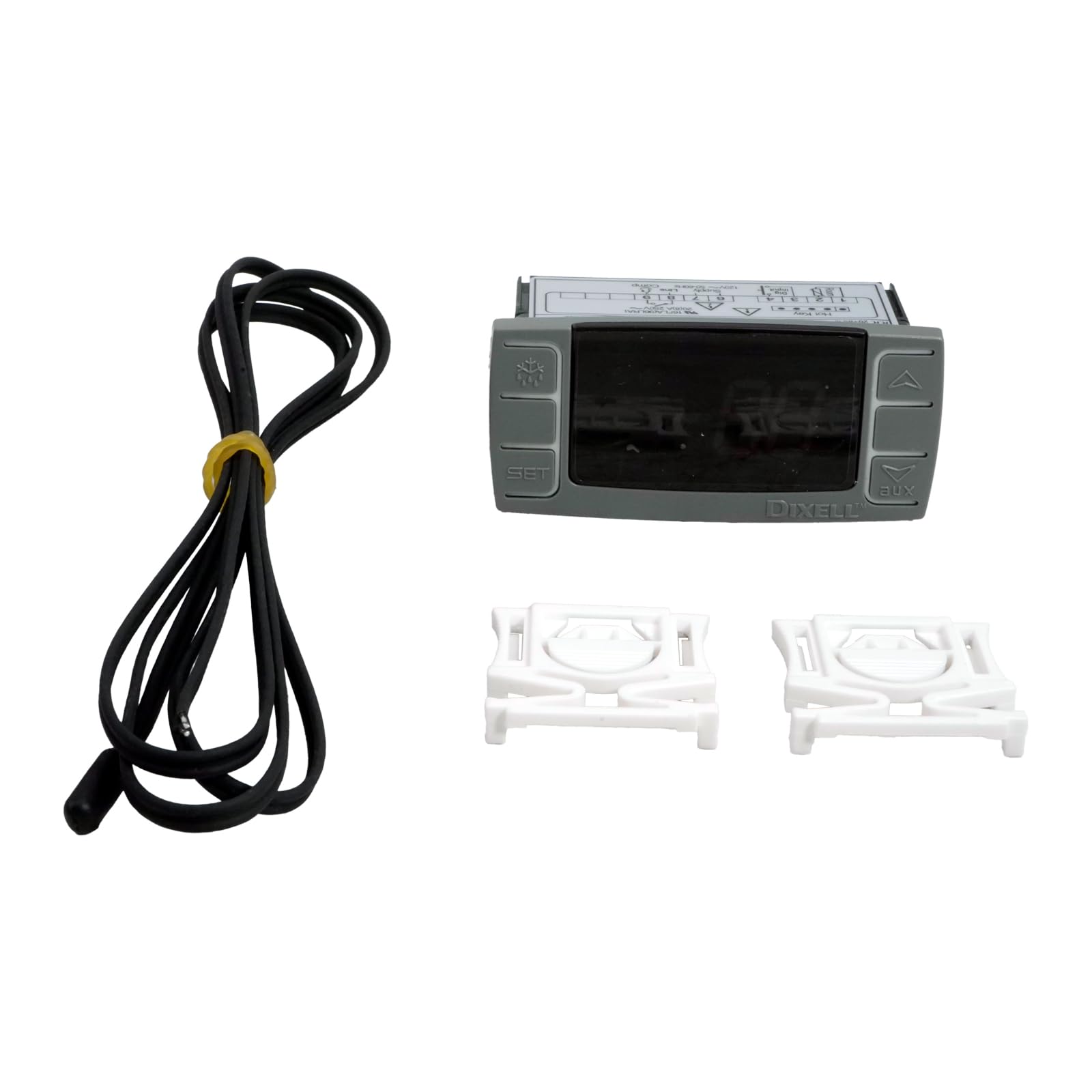 XR02CX-4N1F1 Temperature Control with Temperature Sensor Probes 120V/Digital Thermostat Controller Off Cycle Defrost Compatible with Refrigerators-Freezers-Heating Appliances