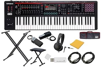 Roland FANTOM-06-SC シンセサイザー 61鍵盤 専用ケース付き Roland FANTOM-06-SC シンセサイザー 限定ホワイト 追加音源付属