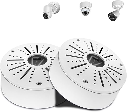 Miniatura 10 de Compatible con casi todos los tipos de cámaras caja de conexiones universal WEILAILIFE para cámara de seguridad, cable oculto, fabricado en