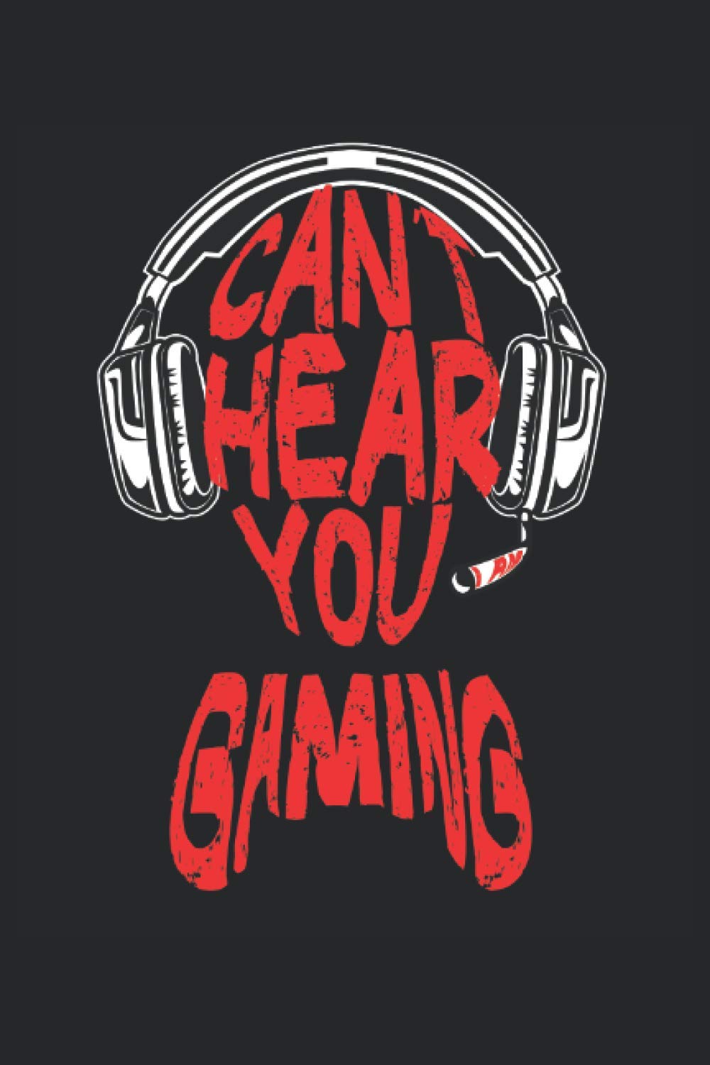 I cant hear you I am gaming: Liniertes Notizheft, Notizbuch