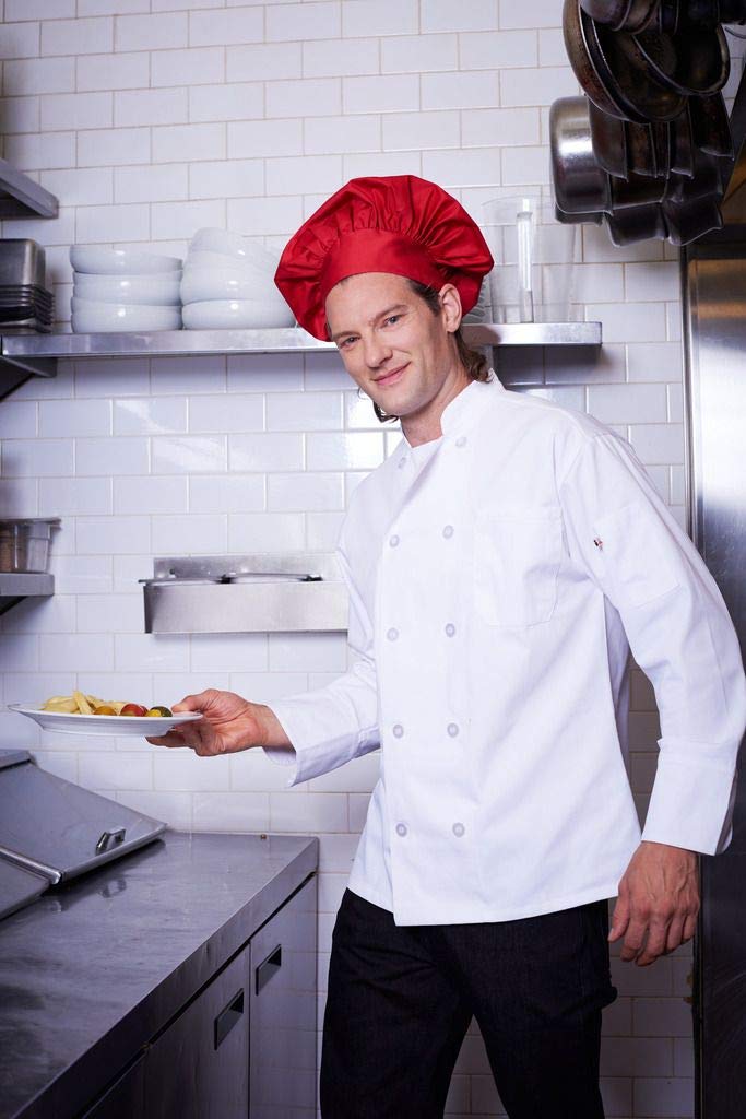 HILITE Classic Chef Coat Long Sleeve - White 550WH