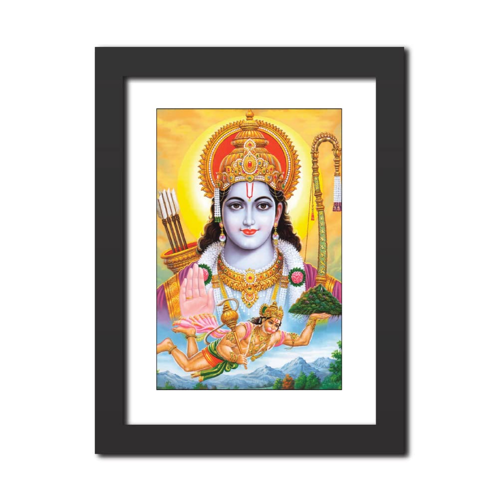 Buy inspire TA Bhagwan Shree Ram Religious Art Wooden Photo Frame For