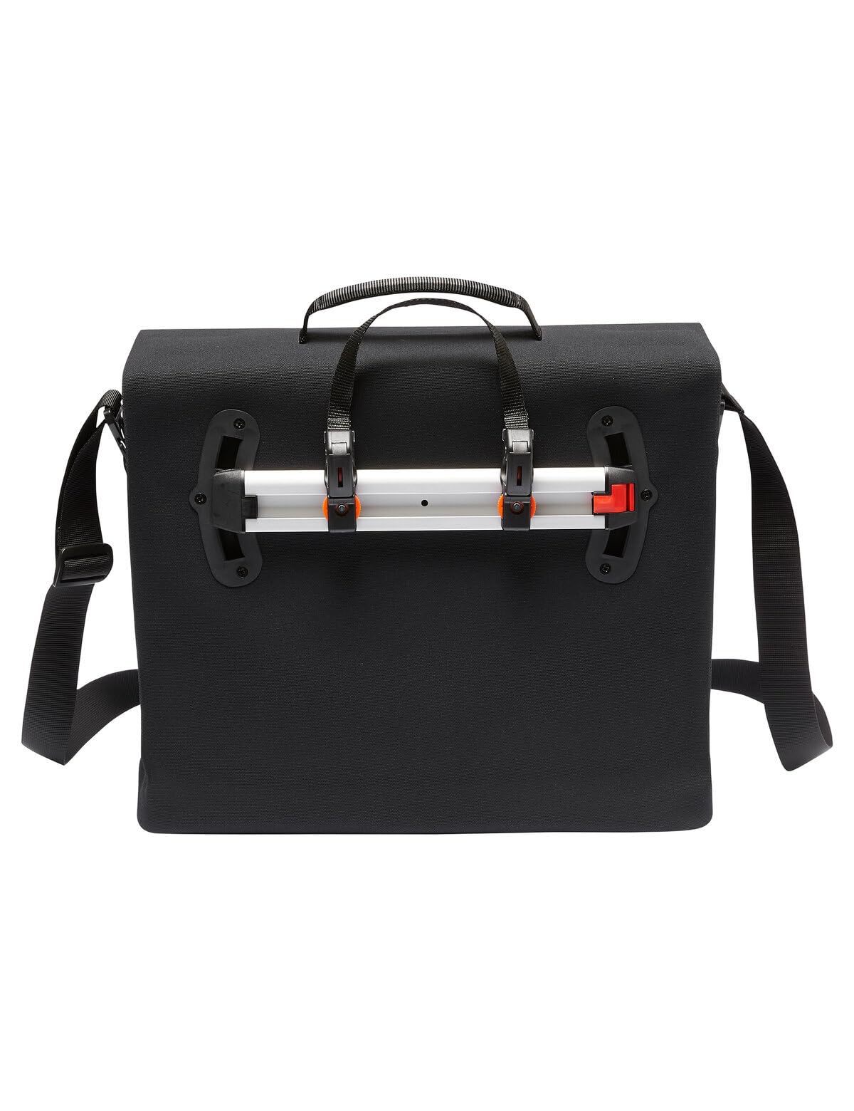 VAUDE wasserdichte Fahrradtasche für Gepäckträger, 20L mit Laptopfach 15,6", QMR 2.0 - für Pendeln und Alltag, Manufactured in Germany